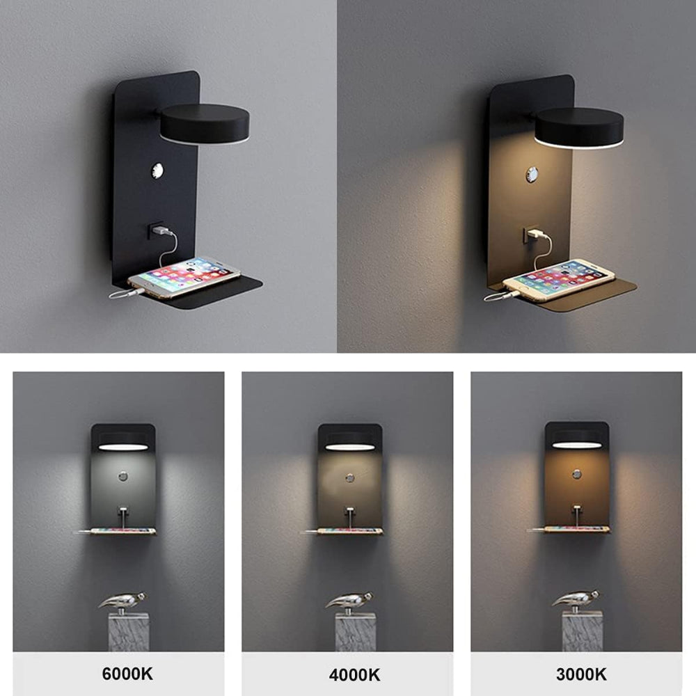 330° Rotatable Desk Lamp with Wireless Charging Station – Adjustable Color Temperatures and Modern Design 6