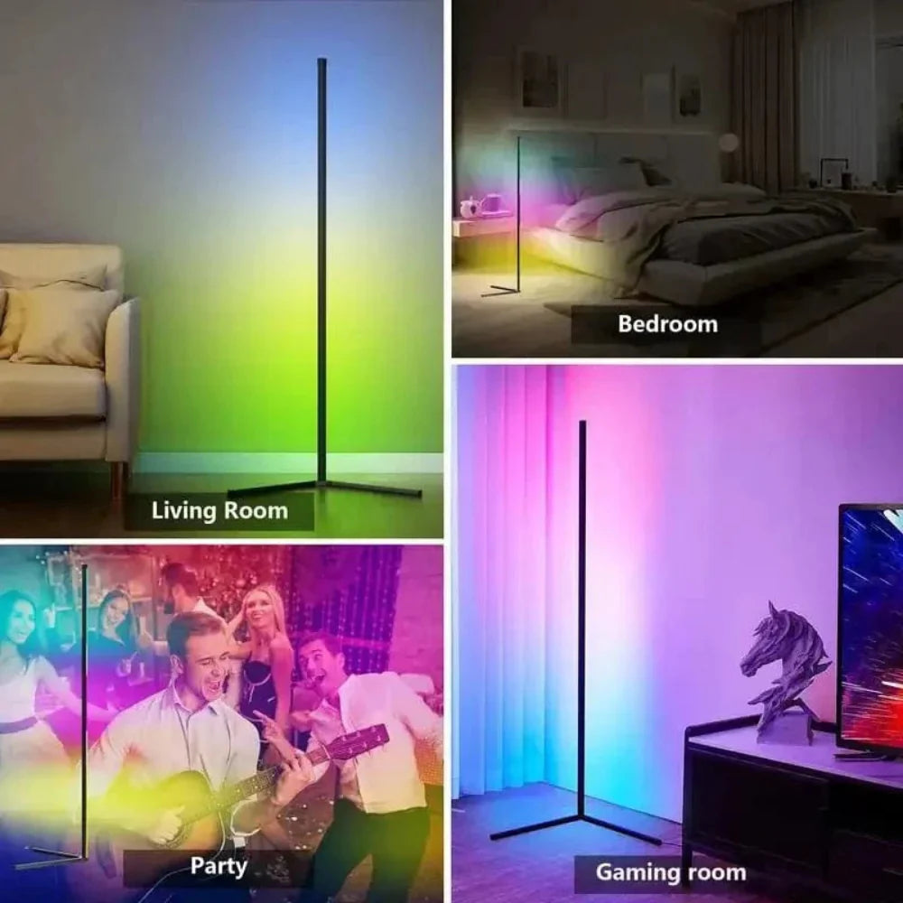 RGB Floor Lamp with Dynamic Color Modes – Modern LED Lighting for Home and Gaming 5