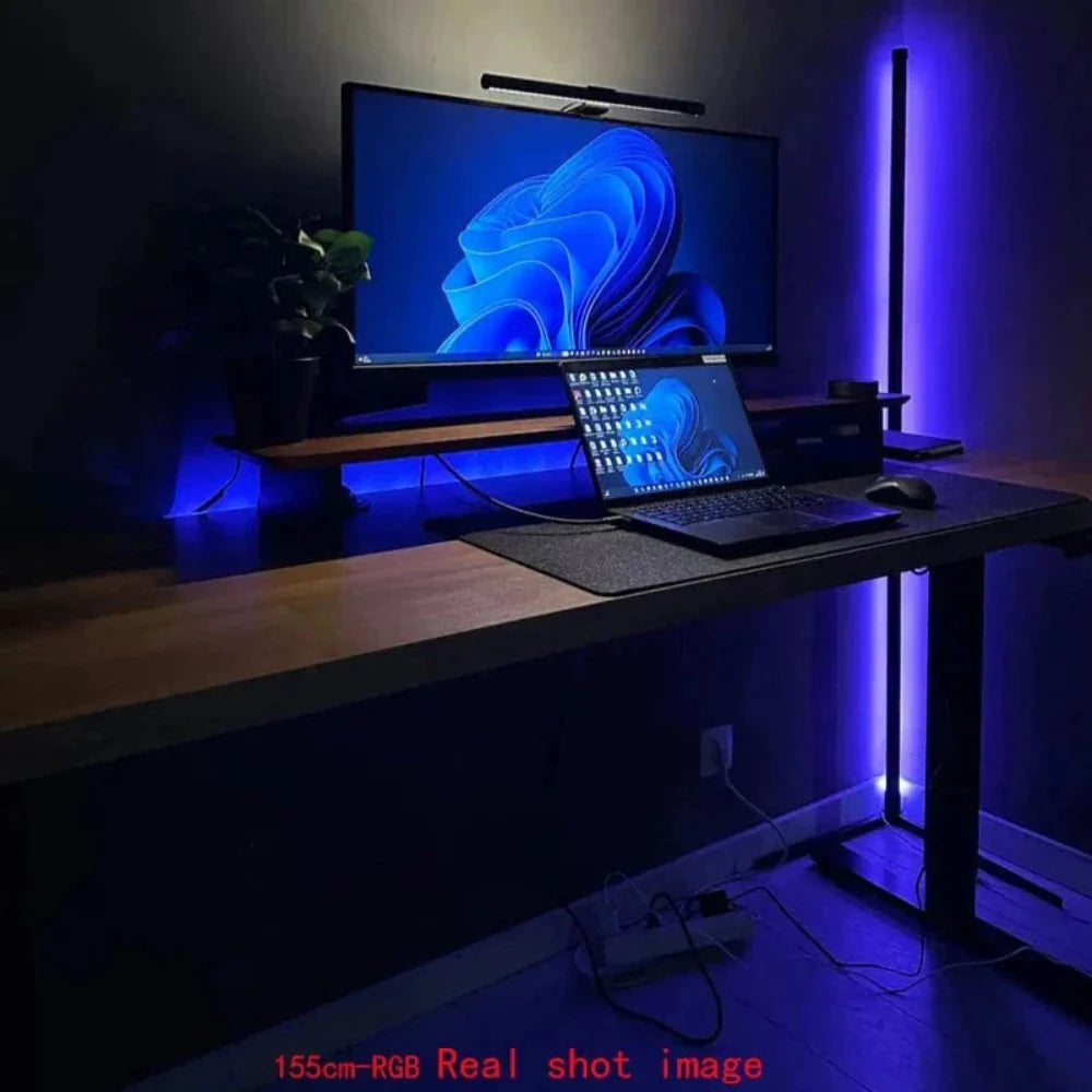 RGB Floor Lamp with Dynamic Color Modes – Modern LED Lighting for Home and Gaming 9