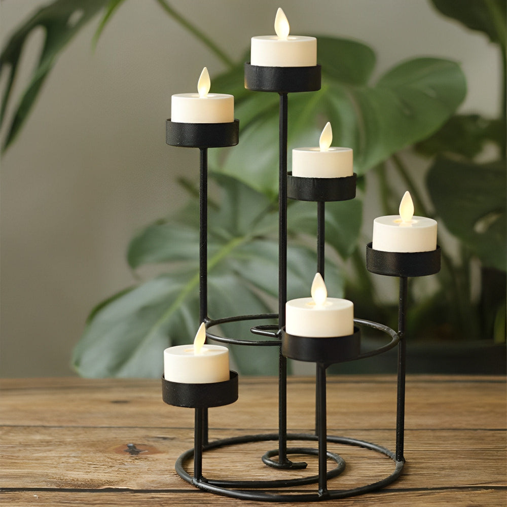 Flameless LED Candles with Remote Control – Realistic Flickering Effect, Safe and Long-Lasting 4