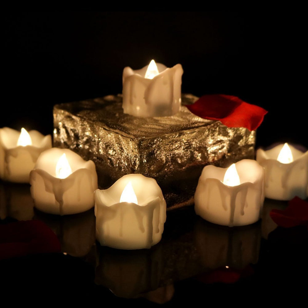 Flameless LED Candles for Safe and Cozy Ambiance – Long-Lasting Battery Life 4
