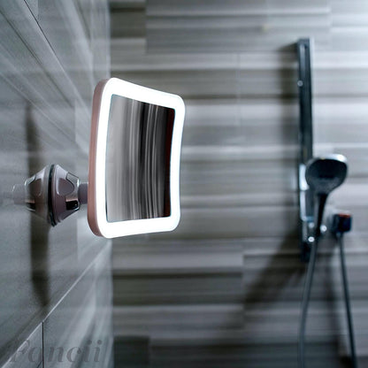 10X Lighted Magnifying Makeup Mirror with Suction Mount – Portable LED Beauty Tool for Flawless Results 8