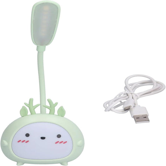 Soft USB Rechargeable Reading Lamp and Night Light for Kids – Adjustable Neck and Gentle Glow 1