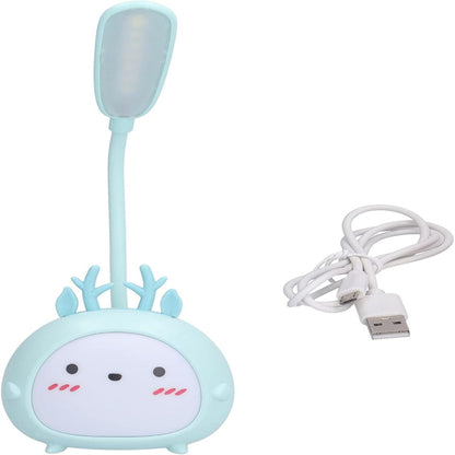 Soft USB Rechargeable Reading Lamp and Night Light for Kids – Adjustable Neck and Gentle Glow 2