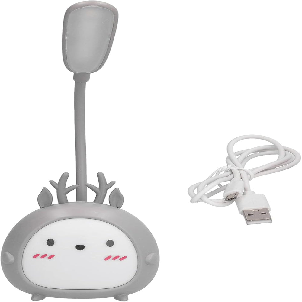 Soft USB Rechargeable Reading Lamp and Night Light for Kids – Adjustable Neck and Gentle Glow 3
