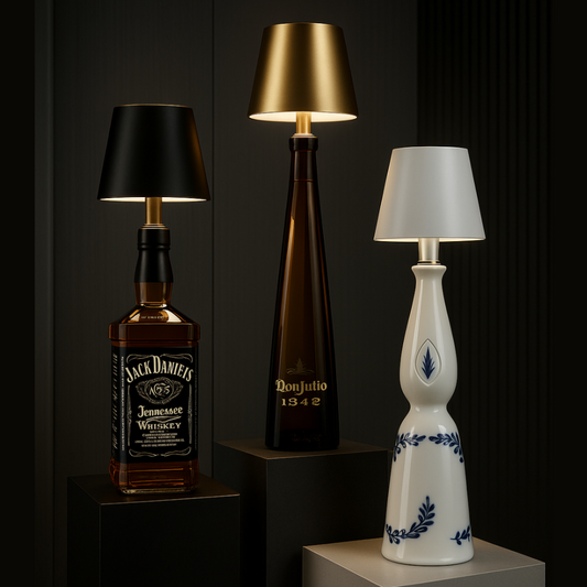 Wireless Color-Changing Bottle Lamp – Rechargeable LED Mood Light for Home Decor 1
