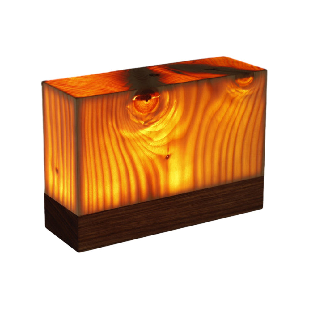 Rechargeable Wooden LED Table Lamp with Touch Control – Soft Glow for Relaxing Atmosphere 13