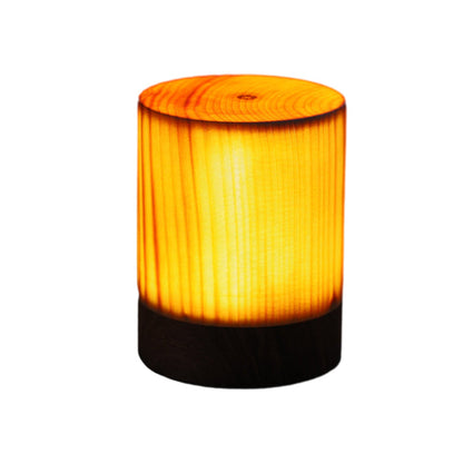 Rechargeable Wooden LED Table Lamp with Touch Control – Soft Glow for Relaxing Atmosphere 16