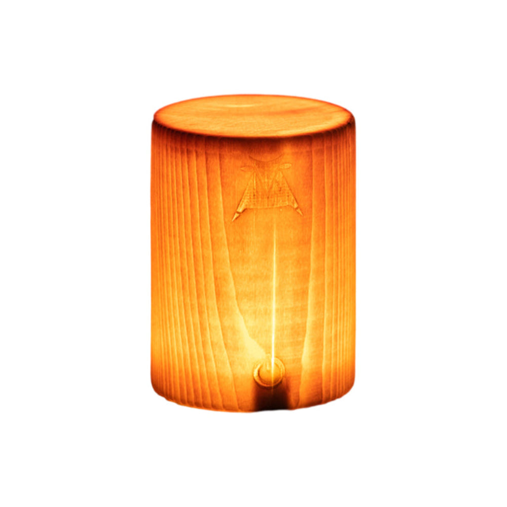 Rechargeable Wooden LED Table Lamp with Touch Control – Soft Glow for Relaxing Atmosphere 19