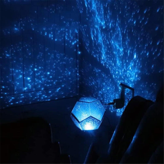 Star Projector Lamp with Adjustable Ambient Lighting – Compact Galaxy Night Light 1