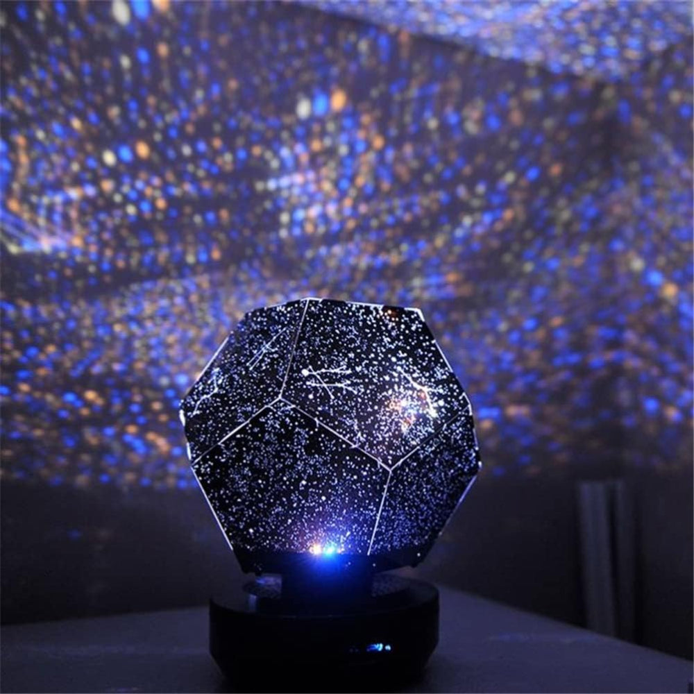 Star Projector Lamp with Adjustable Ambient Lighting – Compact Galaxy Night Light 3