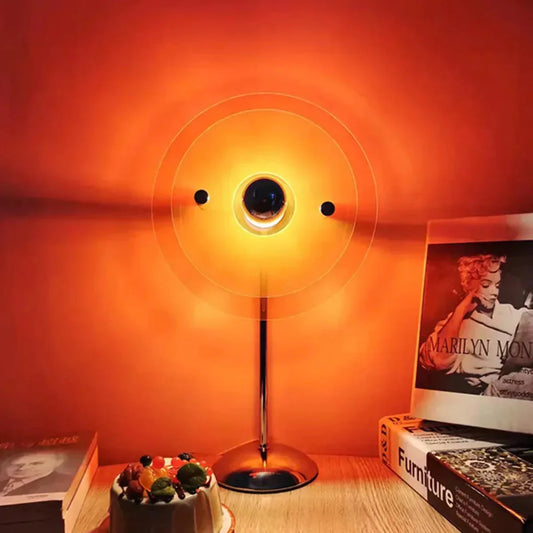 Retro-Inspired USB Aura Lamp with Color-Changing Modes – Decorative Light for Home and Office, Easy to Install 1