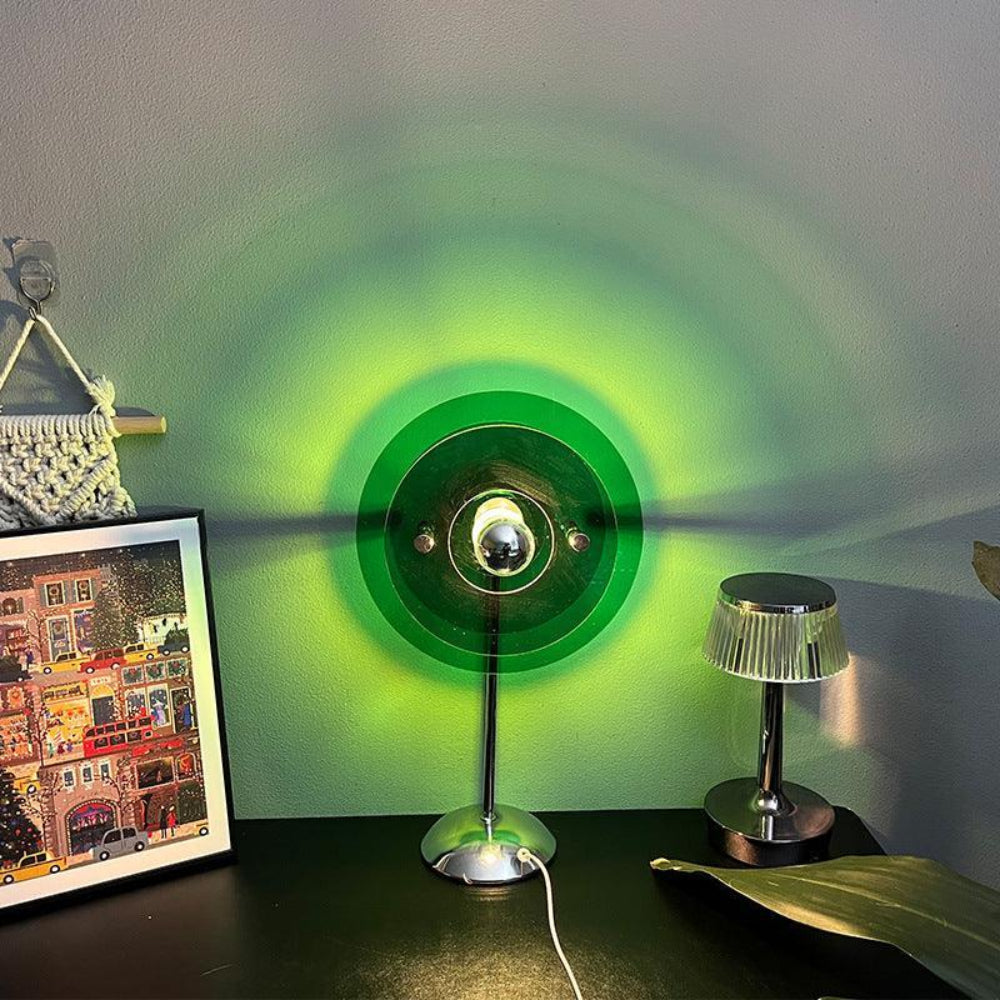 Retro-Inspired USB Aura Lamp with Color-Changing Modes – Decorative Light for Home and Office, Easy to Install 4