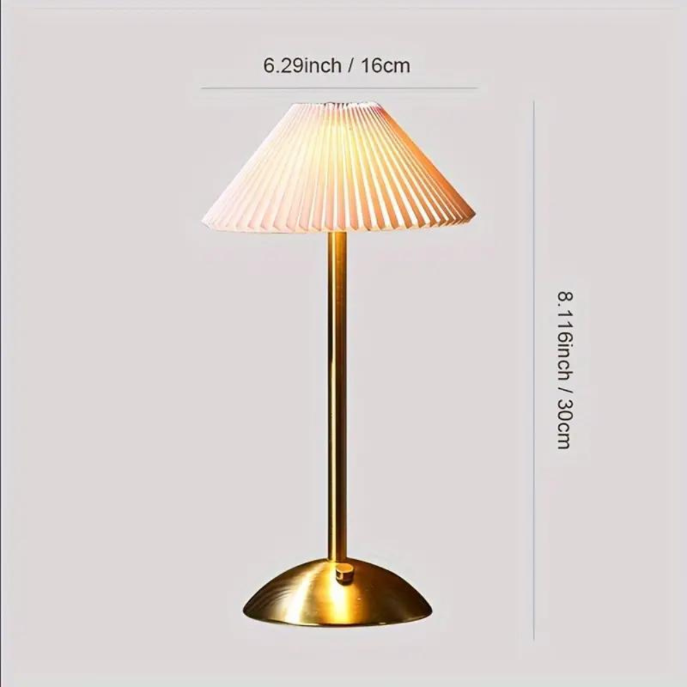 Wireless LED Table Lamp with Touch Control and USB Rechargeable Battery – Modern Minimalist Design 4