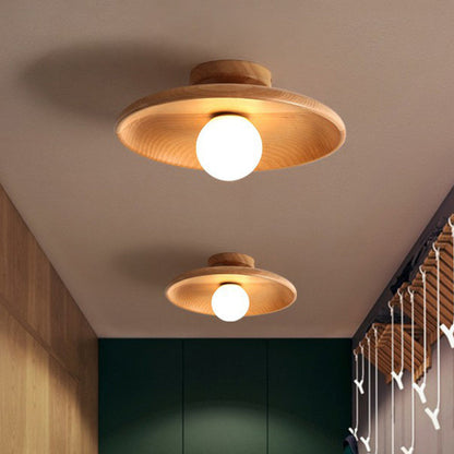 Slim Minimalist Ceiling Light with Soft Glow – Modern Flush Mount Fixture for Home and Office 3