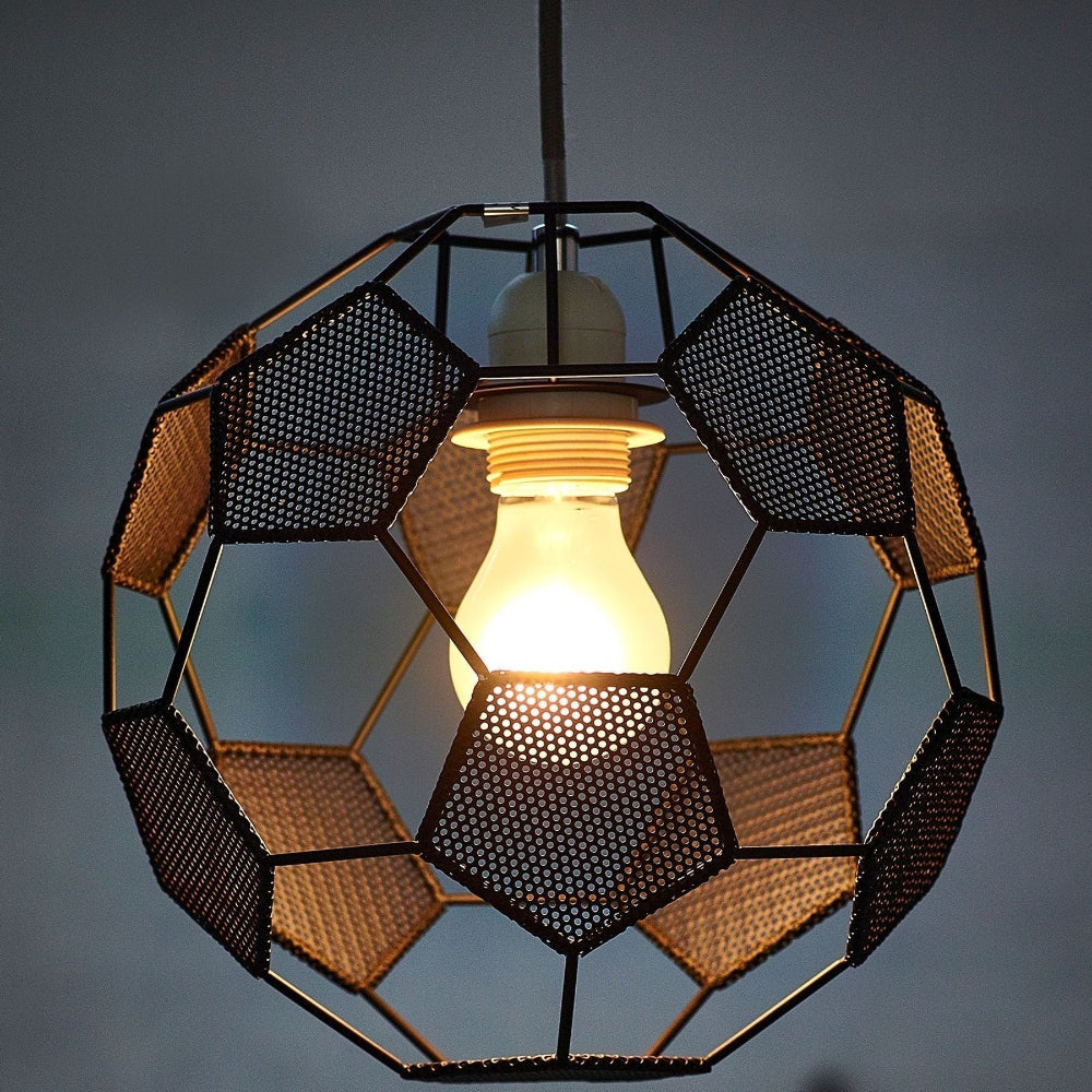 Dynamic Football Pendant Light – Sporty Design for Kids' Rooms and Play Areas 1