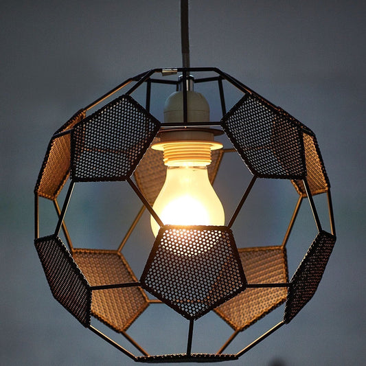 Dynamic Football Pendant Light – Sporty Design for Kids' Rooms and Play Areas 1