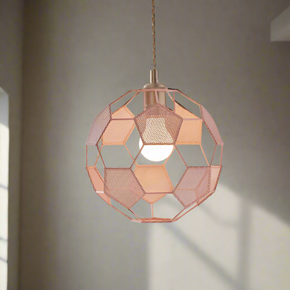 Dynamic Football Pendant Light – Sporty Design for Kids' Rooms and Play Areas 10