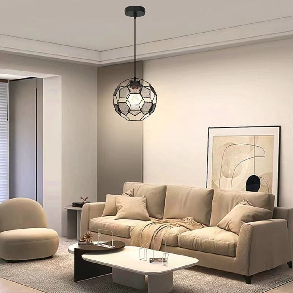 Dynamic Football Pendant Light – Sporty Design for Kids' Rooms and Play Areas 3