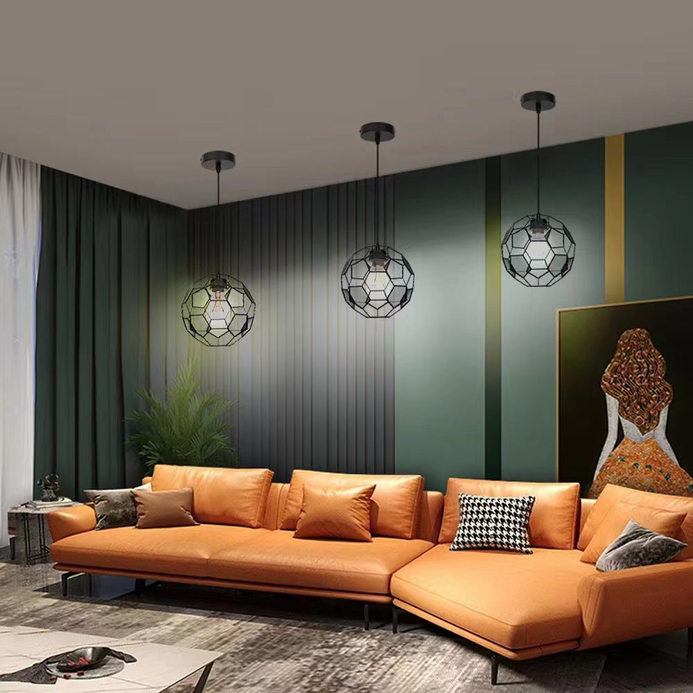 Dynamic Football Pendant Light – Sporty Design for Kids' Rooms and Play Areas 4