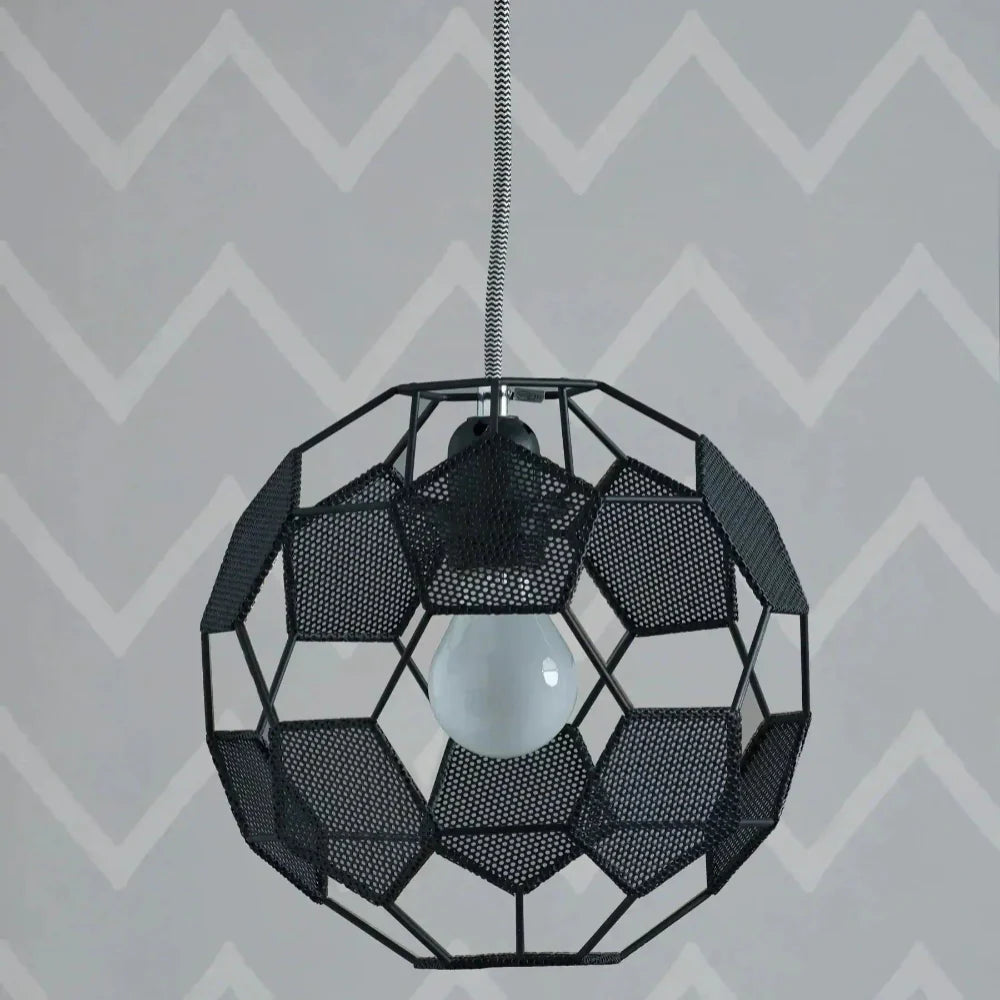 Dynamic Football Pendant Light – Sporty Design for Kids' Rooms and Play Areas 7