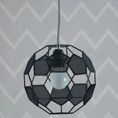 Dynamic Football Pendant Light – Sporty Design for Kids' Rooms and Play Areas 7