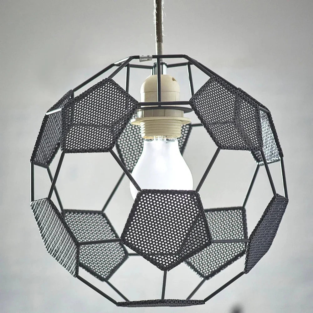 Dynamic Football Pendant Light – Sporty Design for Kids' Rooms and Play Areas 9
