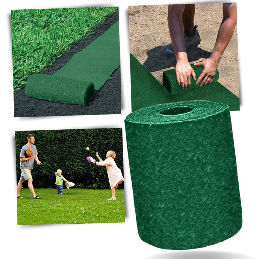 All-in-One Grass Seed Mat for Easy Lawn Repair – Eco-Friendly and Water-Activated 1