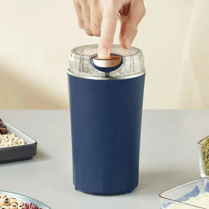 Electric Spice Grinder with Stainless Steel Blade and USB Rechargeable – Compact and Transparent Design 4
