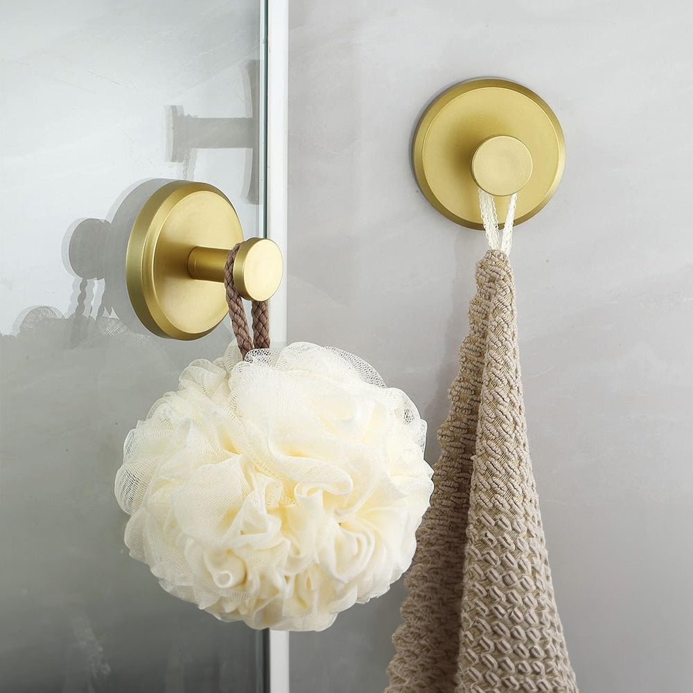 Heavy-Duty Suction Cup Hooks for Easy Hanging - Set of 2, Holds Up to 4kg 2