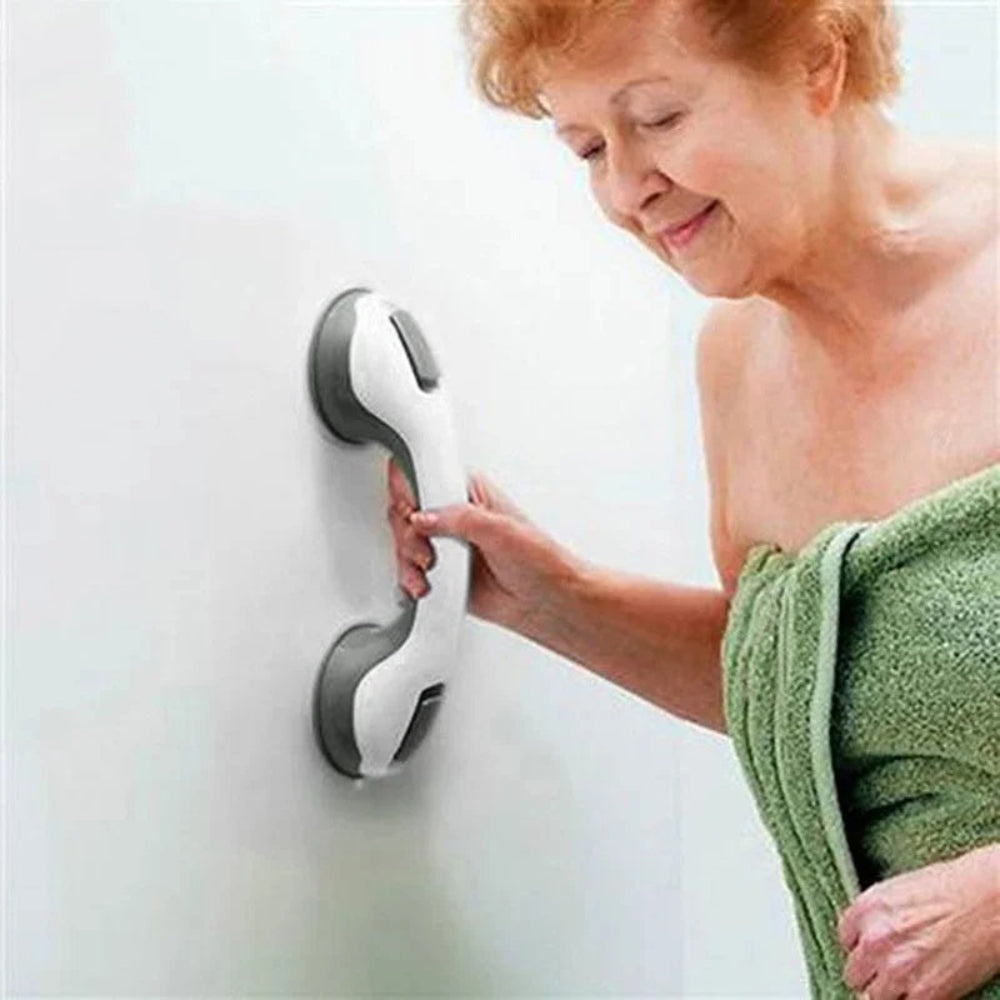Bathroom Grab Bar with Non-Slip Grip for Shower – Tool-Free Installation, Durable Suction Grip for Elderly and Safety 4