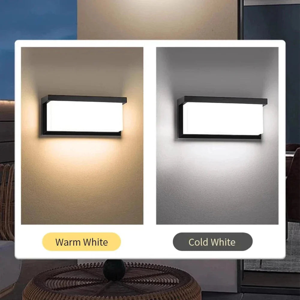 Modern Outdoor Wall Light with PIR Motion Sensor – Waterproof LED Exterior Wall Sconce for Patios and Entrances 7
