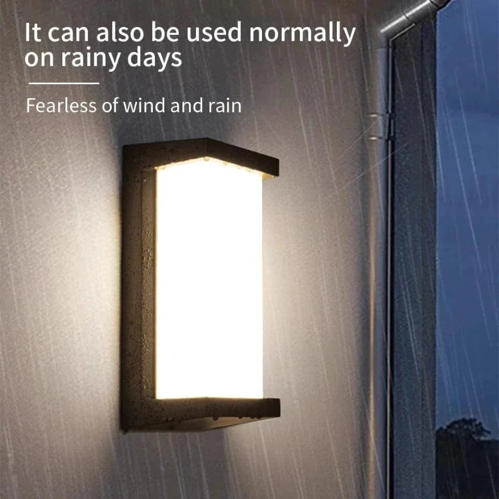 Modern Outdoor Wall Light with PIR Motion Sensor – Waterproof LED Exterior Wall Sconce for Patios and Entrances 8