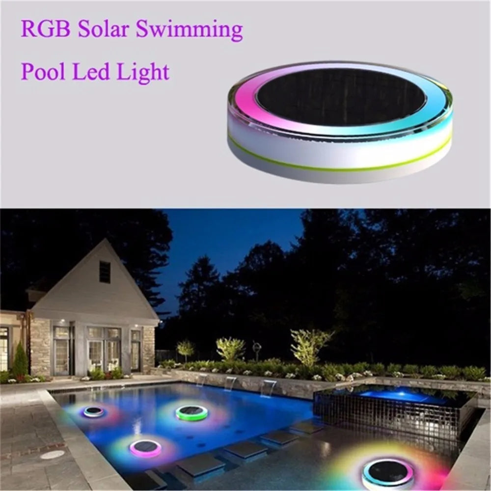 Solurex - RGB-Schwimmende Solar-Poolleuchte