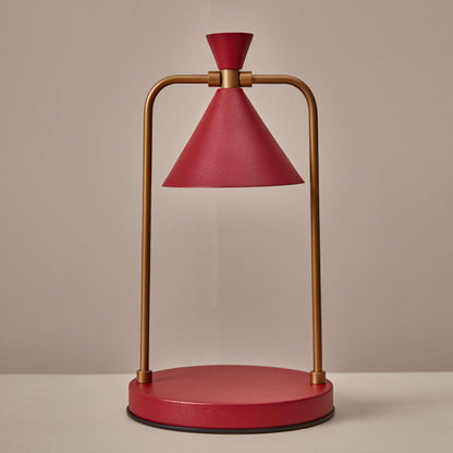 Flameless Candle Warmer Lamp with Dimmable Brightness – Elegant Metal Design for Aromatherapy 10