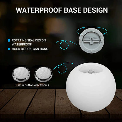 RGB LED Floating Pool Lights - Waterproof Decorative Balls in Various Sizes with Remote Control 5