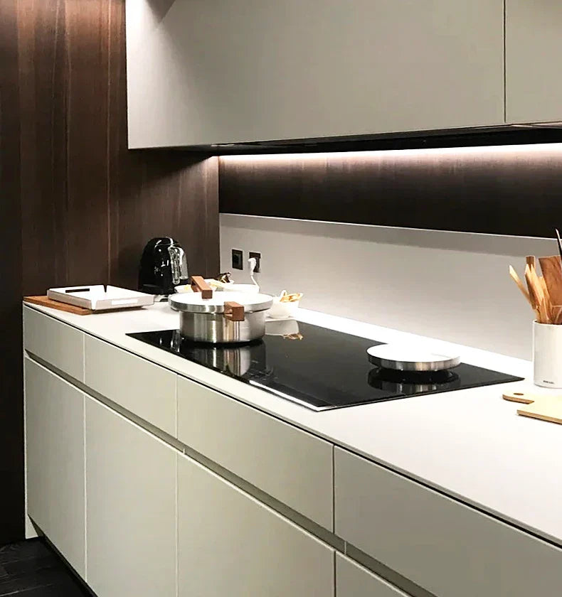 Invisible LED Shelf Lighting – Slim 12V Warm White and Cool White Strip Light for Modern Interiors 12