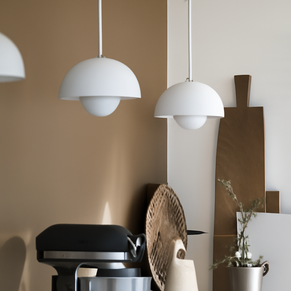 Colorful Half-Circle Chandelier Light – Modern Scandinavian Design for Dining Room, LED Ambient Lighting, Versatile Home Decor 5