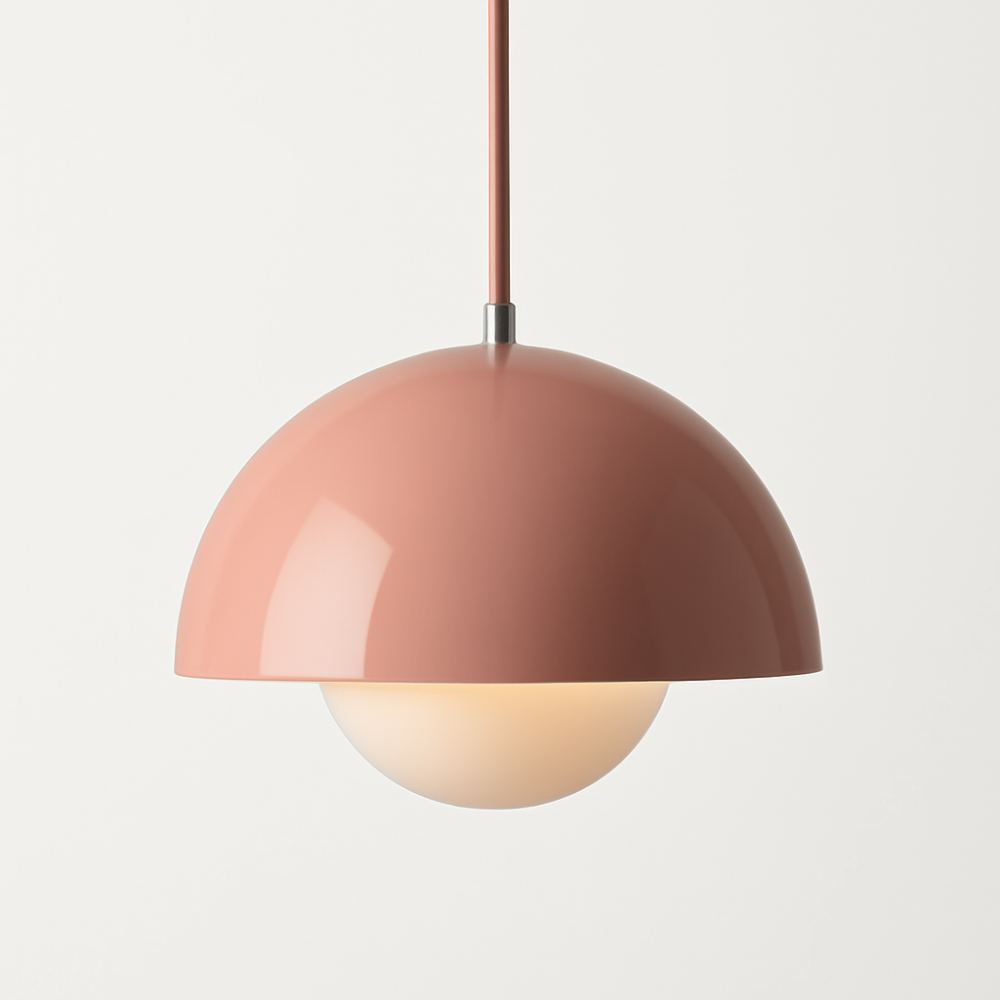 Colorful Half-Circle Chandelier Light – Modern Scandinavian Design for Dining Room, LED Ambient Lighting, Versatile Home Decor 28