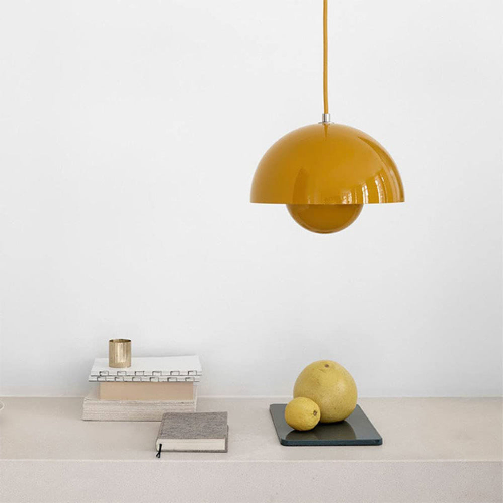 Colorful Half-Circle Chandelier Light – Modern Scandinavian Design for Dining Room, LED Ambient Lighting, Versatile Home Decor 2