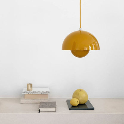 Colorful Half-Circle Chandelier Light – Modern Scandinavian Design for Dining Room, LED Ambient Lighting, Versatile Home Decor 2