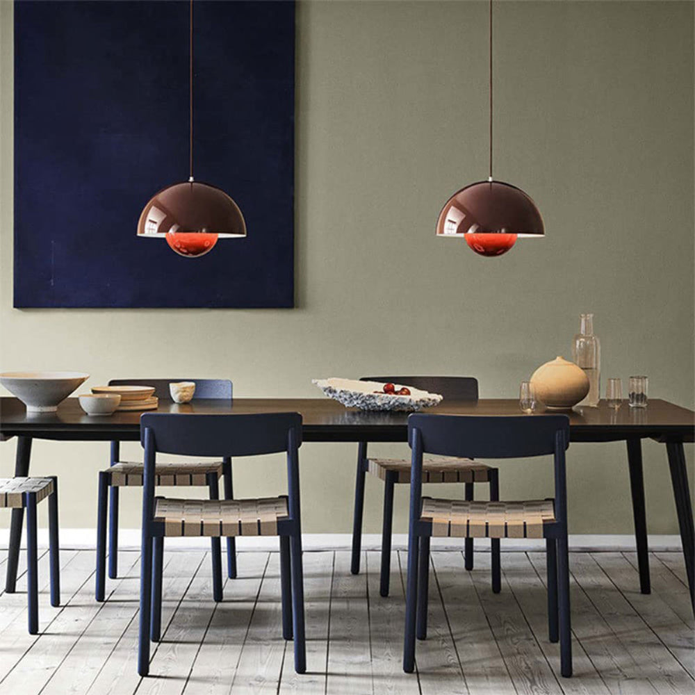 Colorful Half-Circle Chandelier Light – Modern Scandinavian Design for Dining Room, LED Ambient Lighting, Versatile Home Decor 16