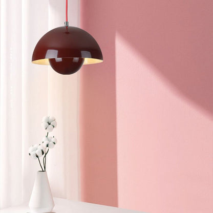 Colorful Half-Circle Chandelier Light – Modern Scandinavian Design for Dining Room, LED Ambient Lighting, Versatile Home Decor 15