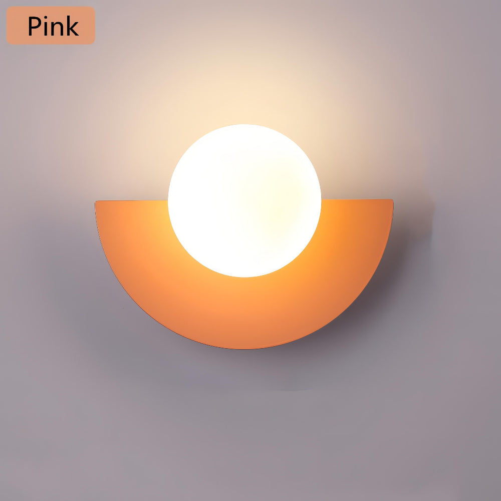 Nordic Half-Moon Wall Light – Minimalist LED Sconce for Modern Interiors, Warm White Ambient Lighting, Easy Wall Mount 10