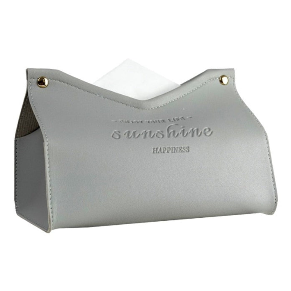 Designer Tissue Holder in Faux Leather – Stylish and Functional Tissue Box for Home or Office 5