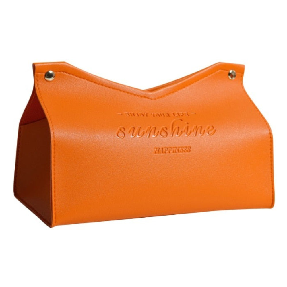 Designer Tissue Holder in Faux Leather – Stylish and Functional Tissue Box for Home or Office 7