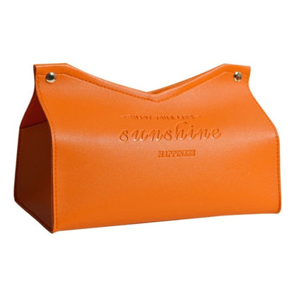 Designer Tissue Holder in Faux Leather – Stylish and Functional Tissue Box for Home or Office 7