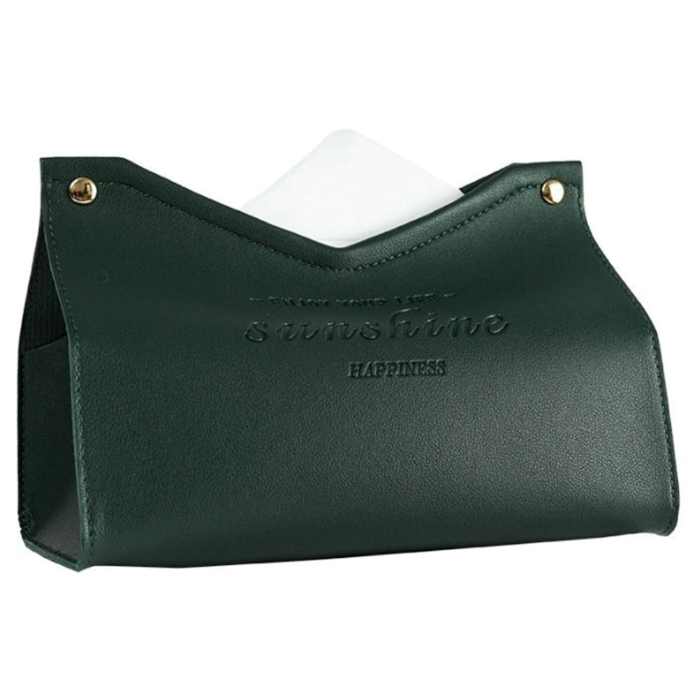 Designer Tissue Holder in Faux Leather – Stylish and Functional Tissue Box for Home or Office 8
