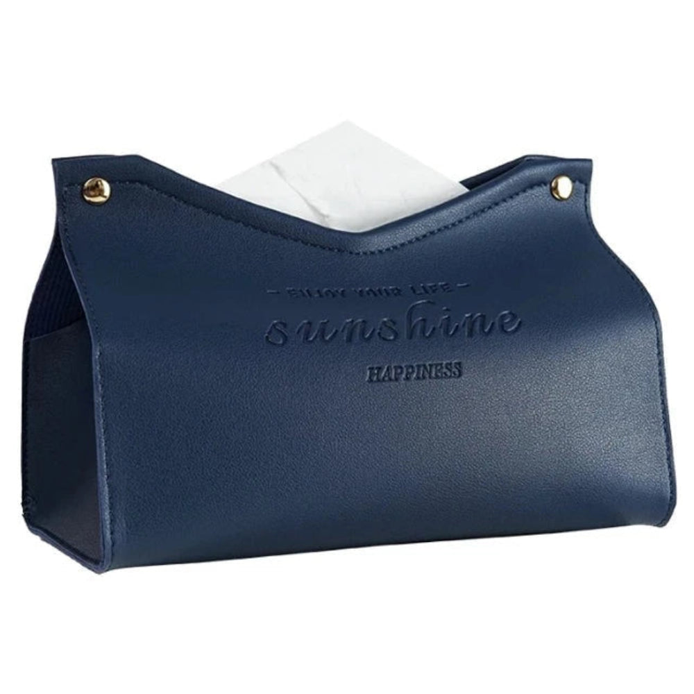 Designer Tissue Holder in Faux Leather – Stylish and Functional Tissue Box for Home or Office 9