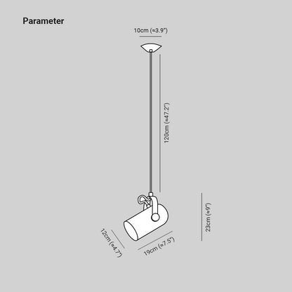Adjustable Nordic Pendant Light – Minimalist Metal Design for Dining and Workspaces 14